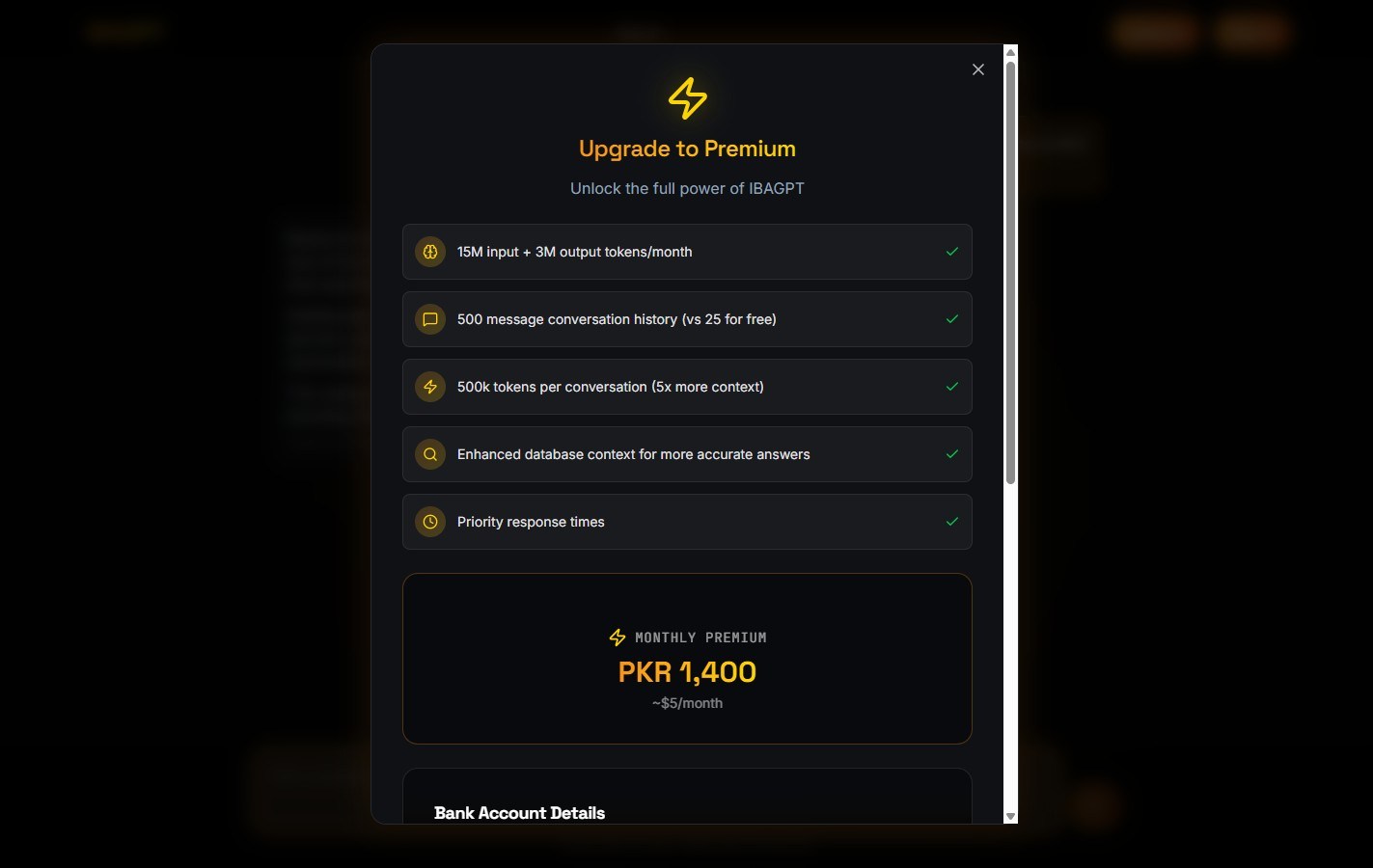 IBAGPT screen 4