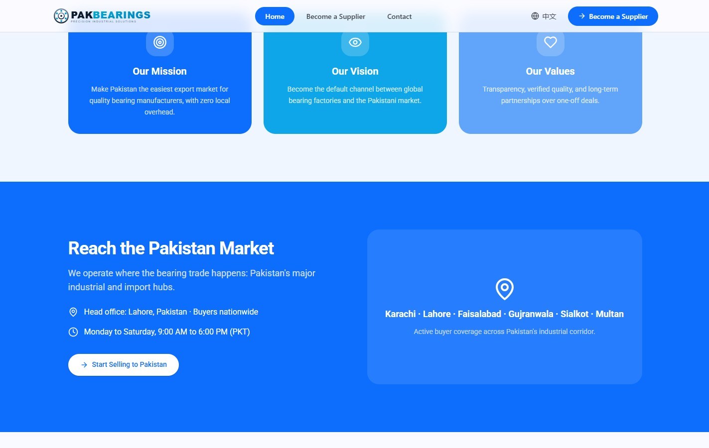Pak Bearings screen 4